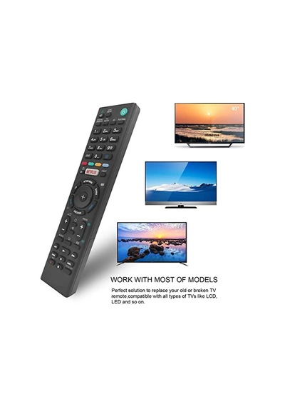 Smart Tv Için Uygun Netflix Düğmeli Yeni Uzaktan Kumanda - Kurulum Gerektirmez Rmt-tx100d Rmt-tx200e Rmt-tx101j Rmt-t