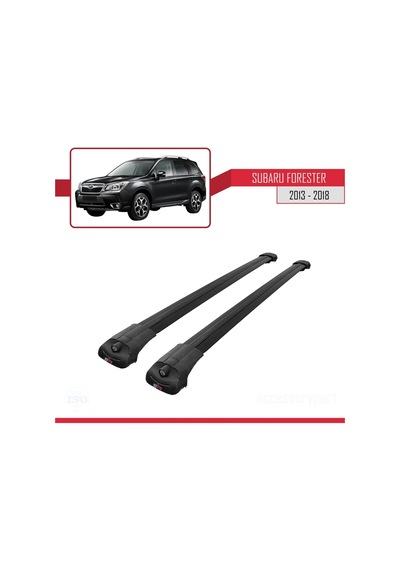 Subaru Forester 2013-2018 Arası İle Uyumlu Ace-1 Ara Atkı Tavan Barı Siyah