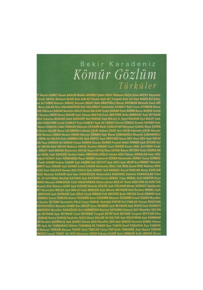 Kömür Gözlüm Türküler - Bekir Karadeniz İlk Baskı 1999
