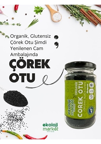 Ekoloji Market Organik Glütensiz Çörekotu 100 G
