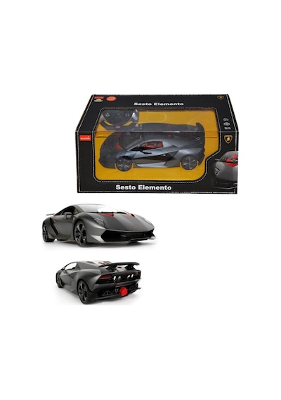 Mey İthalat 49200 1:14 Lamborghini Sesto Elemento Uzaktan Kumandalı Işıklı Araba Gri