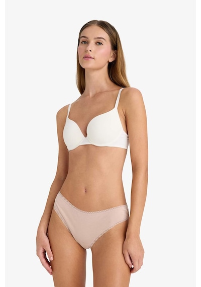 Defacto Dantel Detaylı 3'lü Brazilian Külot-fall İn Love F2190ax25aube270 Mavi-Be270