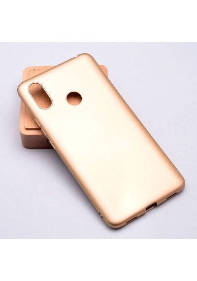 Xiaomi Mi Max 3 Kılıf Esnek Yapılı İnce Slim Silikon Kapak Ryc/premier Gold