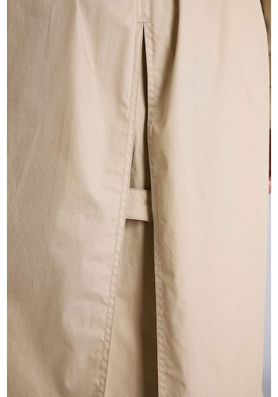 Defacto Regular Fıt Pamuk Astarlı Twill Trençkot G9107ax26spbg501 Bej-bg501