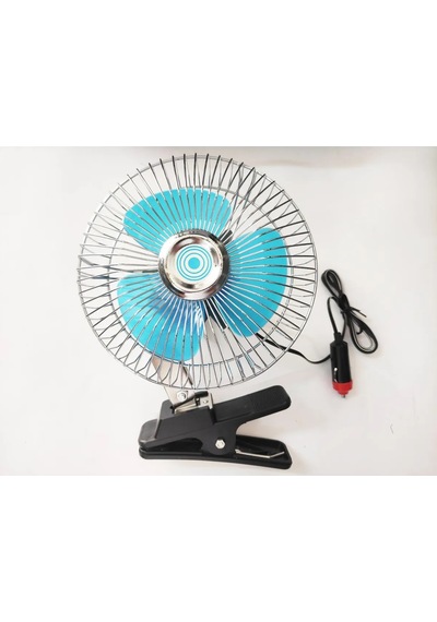 Oto Vantilatör 12 Volt 6 Inç Mandallı Çakmaklık Girişli