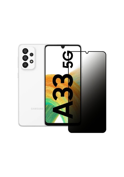 Samsung Uyumlu Galaxy A33 5G Hayalet Privacy Gizli Cam Ekran Koruyucu Si