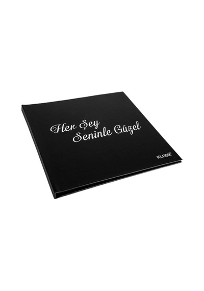 Her Şey Seninle Güzel Hazır Anı Defteri 40 Fotoğraf Baskılı, Stickerlı Ve Beyaz Jel Kalemli Romant