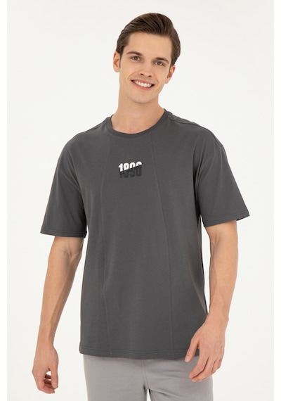 U.S. Polo Assn. Erkek Comfort Fit Bisiklet Yaka Antrasit Tişört 50287049-VR006 U.S. Polo Assn. Erkek Comfort Fit Bisiklet Yaka Antrasit Tişört 50287049-VR006