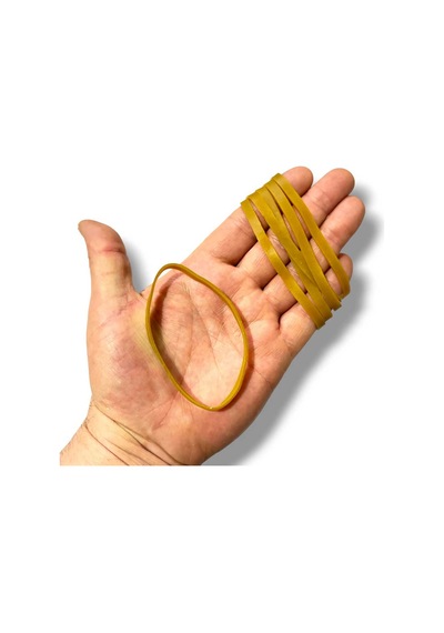 Kauçuk Kalın Paket Lastiği 100x5mm 500 Gram