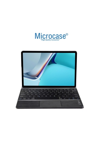 Huawei Uyumlu Matepad 11 2021 Bt Touchpad Klavyeli Standlı Kılıf Bkk5