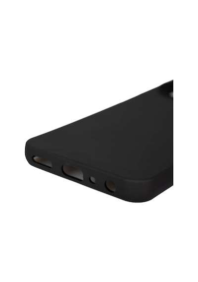 Noktaks - Realme 11 4g Uyumlu - Kılıf Mat Soft Esnek Biye Silikon - Siyah