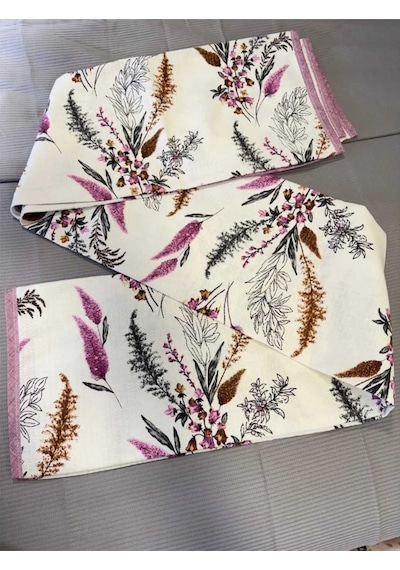 Renkli Çiçek Desenli Tek Kişilik Pike 160x240 Cm Canlı, Neşeli Ve Hafif Yaz Konforu Renkli