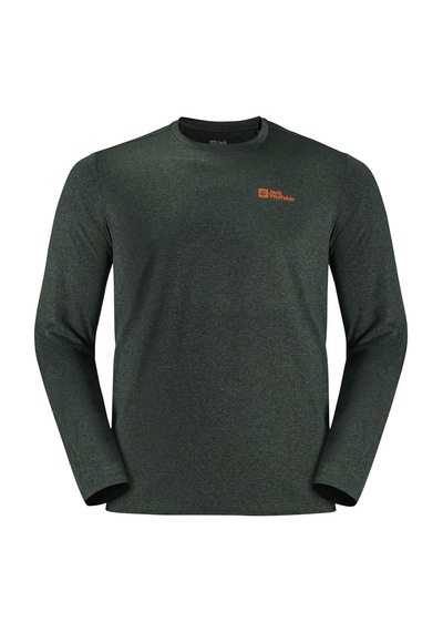 Jack Wolfskin Sky Thermal L/s M Yeşil Yeşil