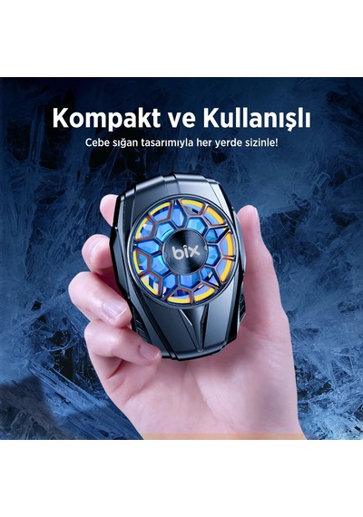 Bix Bxcp03g Kablolu Telefon Soğutucu Sessiz Güçlü Fan Soğutma Cihazı
