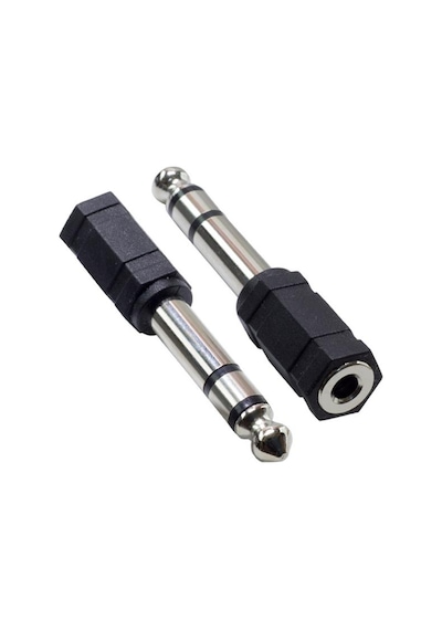 6,3 Mm Stereo Erkek-3,5 Mm Stereo Dişi Çevirici