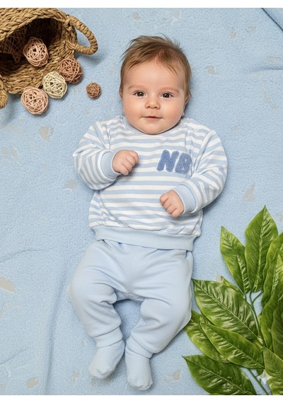 Nikuby Erkek Bebek Takım mavi