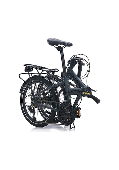 Carraro Flexi 121 Hd Katlanır Bisiklet Mavi Bukelamun 21v Siyah