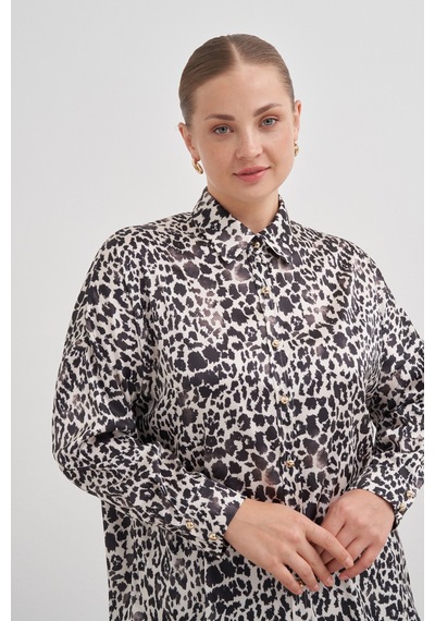 Aker 24aw15764112 Büyük Beden Tunik 24aw15764112 002 Siyah Siyah