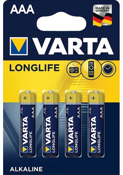 Varta Longlıfe Power Alkalin Aaa İnce Kalem Pil 4lü Paket Fiyatı