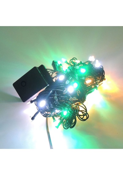 İç Mekan Led Aydınlatma Rgb Animasyonlu Siyah Kablo 10m İp Yılba