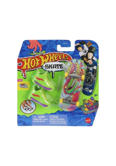 Hot Wheels Skate Parmak Kaykay Ve Ayakkabı Paketleri Mattel Hvj92
