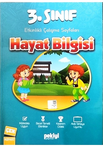3.sınıf Soru Bankası Seti 5 Kitap Etkinlikli Çalışma Seti Matematik Türkçe Hayat Bilgisi