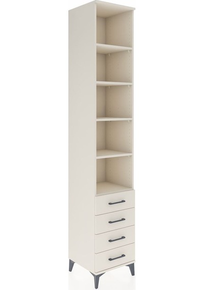 Hyperion Dolap 5 Raflı 4 Çekmeceli 44x44x243 Aytaşı-aytaşı Aytaşı