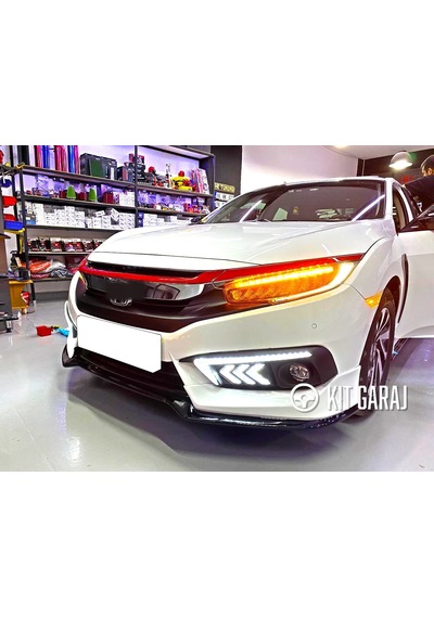 Honda Civic Makyajsız Fc5 Ön Ek Plastik Boyasız