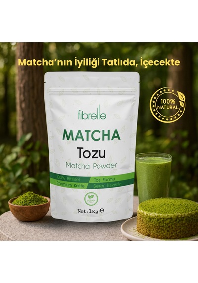 Fibrelle Matcha Saf 1 Kg Doypak
