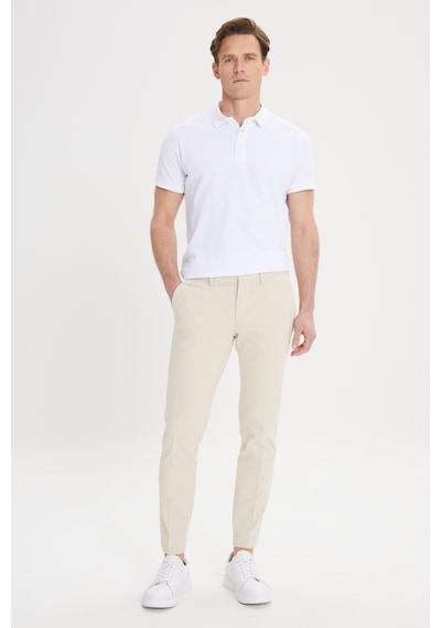 AC&Co / Altınyıldız Classics Erkek Ekru Slim Fit Dar Kesim Yan Cepli Pamuklu Esnek Armürlü Pantolon Ekru AC&Co / Altınyıldız Classics Erkek Ekru Slim Fit Dar Kesim Yan Cepli Pamuklu Esnek Armürlü Pantolon Ekru