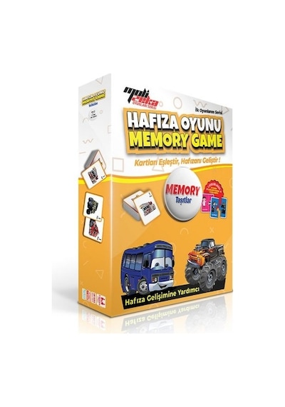 Moli Toys Hafıza Oyunu Taşıtlar