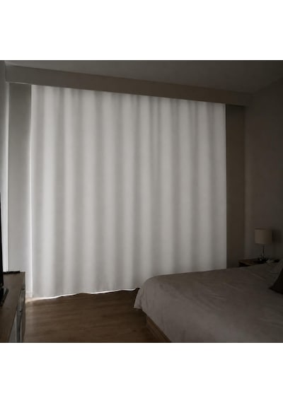 Tr Blackout Karartma Fon Perde Gündüz Bile Karartır Işık & Isı Kesici Tek Kanat Yatak Odası Ve Salon İçin Genel