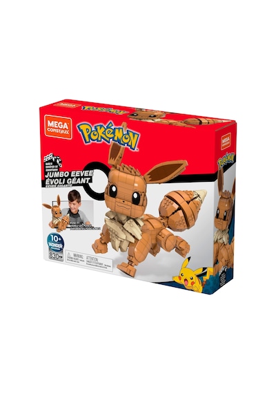 Mega Construx Pokemon Jumbo Eevee 30 Cm 824 Parça