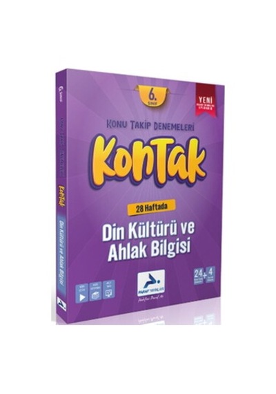 Paraf Yayınları 6. Sınıf Kontak Din Kültürü Ve Ahlak Bilgisi Denemeleri