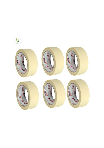 Dayson Kağıt Bant 48Mm X 35 Metre Maskeleme Bandı 6 Adet