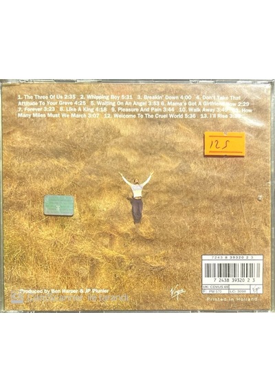Plak Değildir Cd Dir Cd Ben Harper Welcome To The Cruel World C