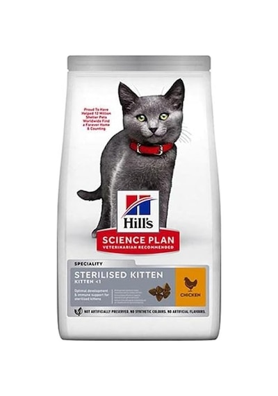 Hills Kitten Sterilised Tavuklu Yavru Kedi Maması 1,5kg