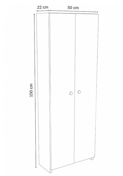 150 Cm 2 Kapaklı 5 Raflı Çok Amaçlı Mutfak Dolabı Kiler Düzenleyici Organizer Ve Erzak Dolabı Beyaz - Atlantik Çam 150 Cm 2 Kapaklı 5 Raflı Çok Amaçlı Mutfak Dolabı Kiler Düzenleyici Organizer Ve Erzak Dolabı Beyaz - Atlantik Çam