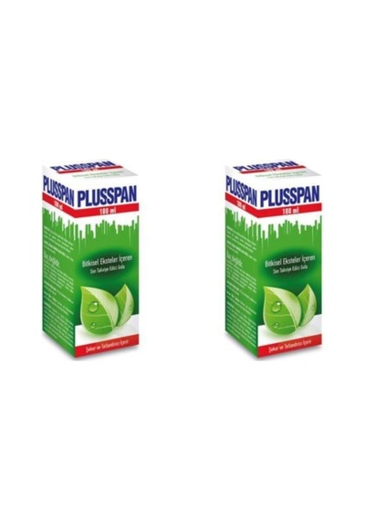 Ledapharma Plusspan Şurubu 100 ML 2'li Paket
