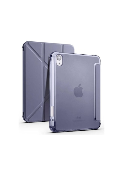 Apple Uyumlu iPad Mini 6 8.3Inç 2021 Kılıf Kalem Bölmeli Trifolding Case