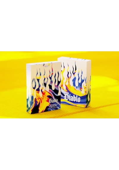 Bicycle Ultra Diablo By Gemini Blue Premium Cardistry Oyun Kağıdı İskambil Kartları Destesi