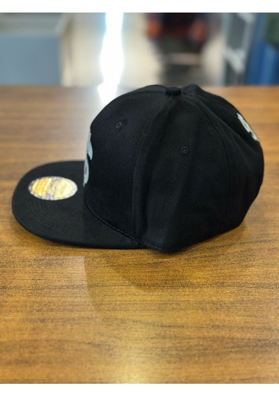 Hamze Dolar Usd Nakışlı Siyah Hip Hop Snapback Rapper Basket Cap Şapka