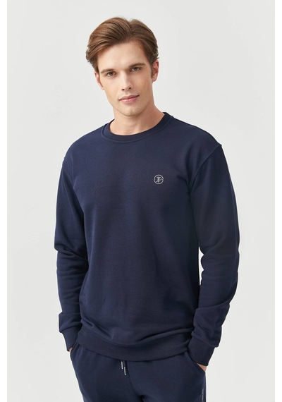 Jepublic Erkek Sweatshirt-j242409 Lacivert