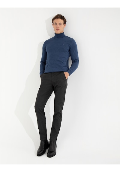 Pierre Cardin Erkek İndigo Melanj Kazak /triko 50257158-vr155 Indigo Melanj