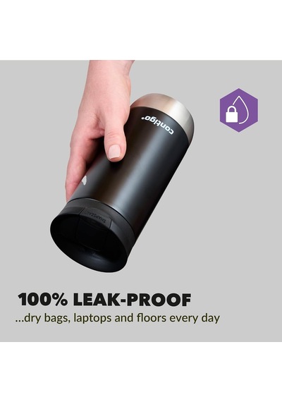 Huron Pro Snapseal Termos Bardak 470 Ml Siyah Çok Renkli