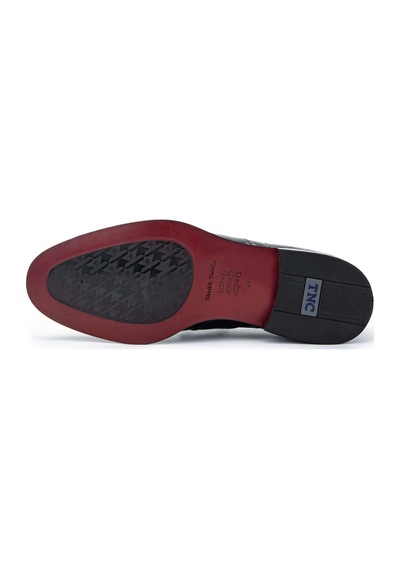 Tamer Tanca Erkek Hakiki Deri Siyah Kroko Loafer Ayakkabı 342 8999 Erk Ayk Sk24-25 Sıyah Kroko Siyah