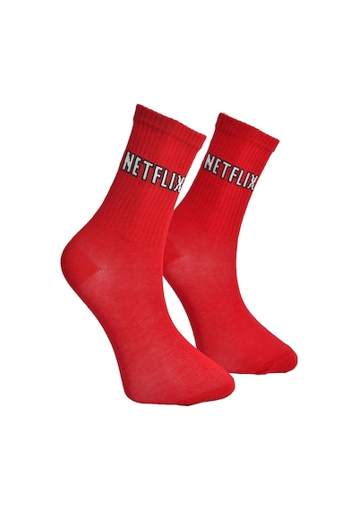 Unisex Netflix Kırmızı Çorap - LksÇrp18 Kırmızı