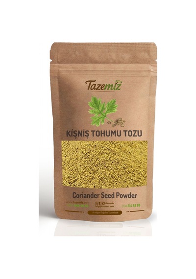 Tazemiz Kişniş Tohumu Tozu 1 KG