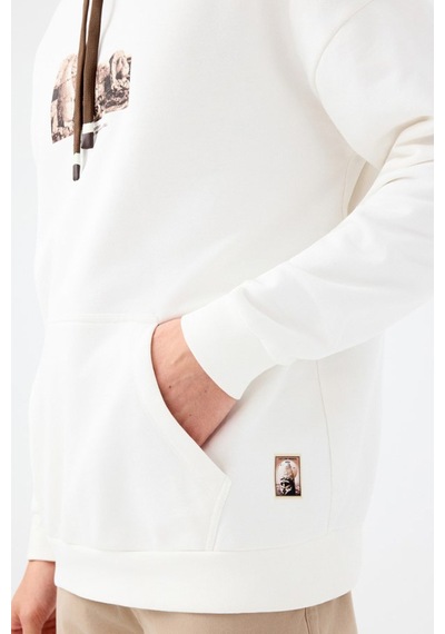 Loft Erkek Sweatshirt Lf2041592 BEYAZ
