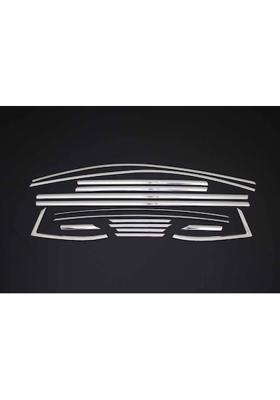 Opel Astra K Krom Cam Çerçevesi 16 Parça 2015 ve Sonrası